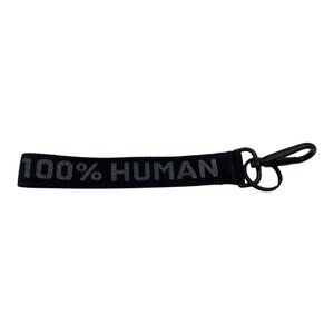 Everlane 100% Human Key Chain Keychain Black / Gray